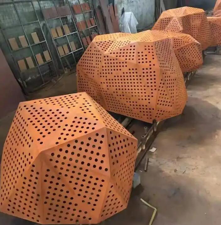 红岗耐候钢造型